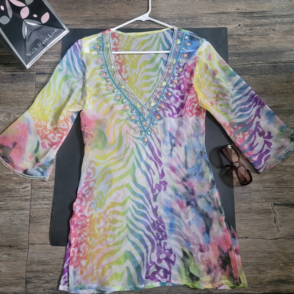 Darling SOLITAIRE JEWEL COVER UP TUNIC